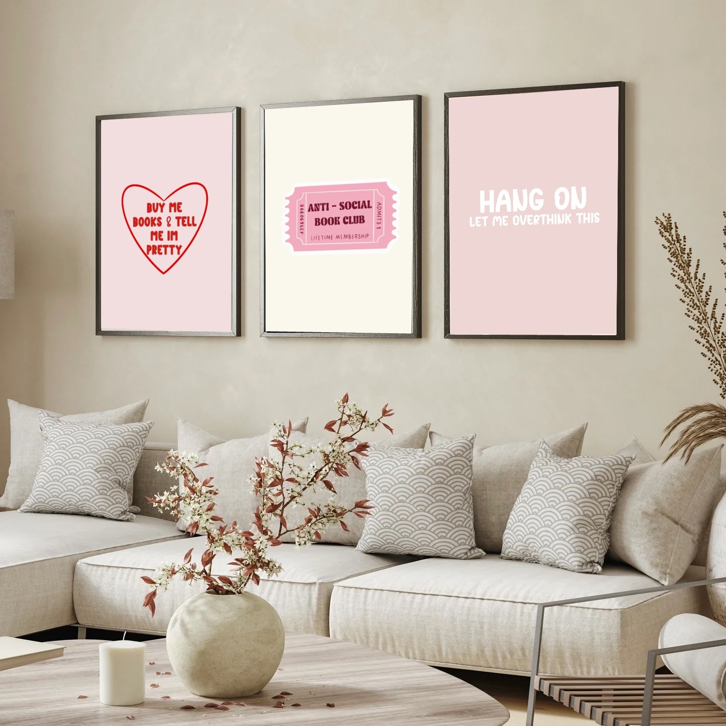 Buy Me Books & Tell Me I'm Pretty - Book Lovers Print