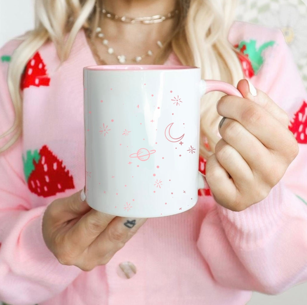 BRB Entering Another Universe Book Lovers Mug – Ceramic 11oz in Pink or Black