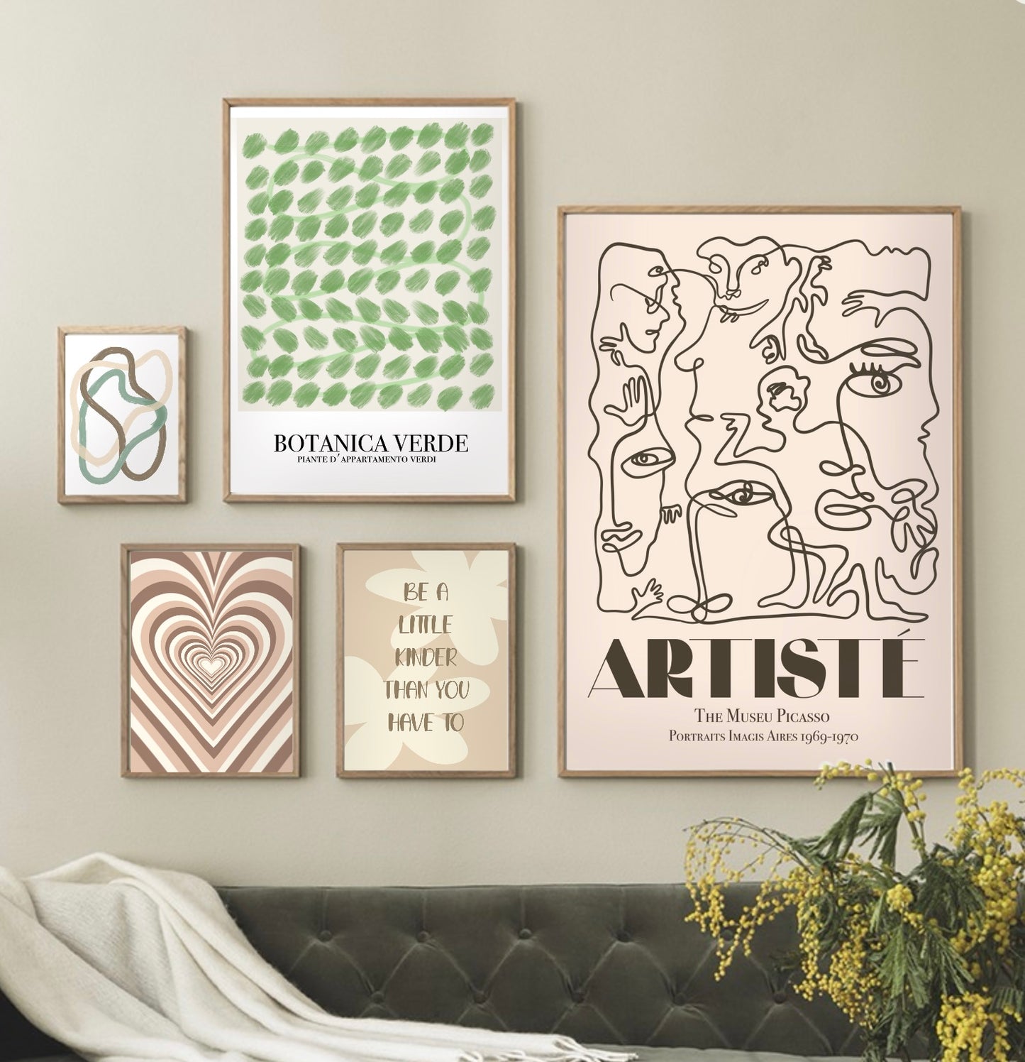Artiste Picasso - Wall Print