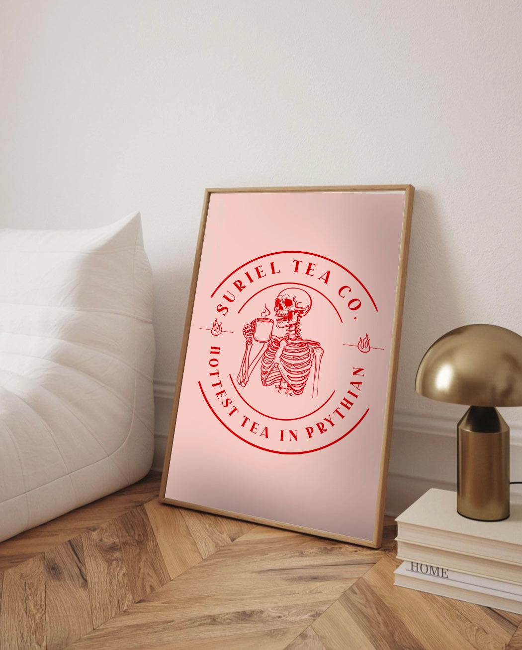 Suriel Tea Co. - ACOTAR Inspired Character Wall Print