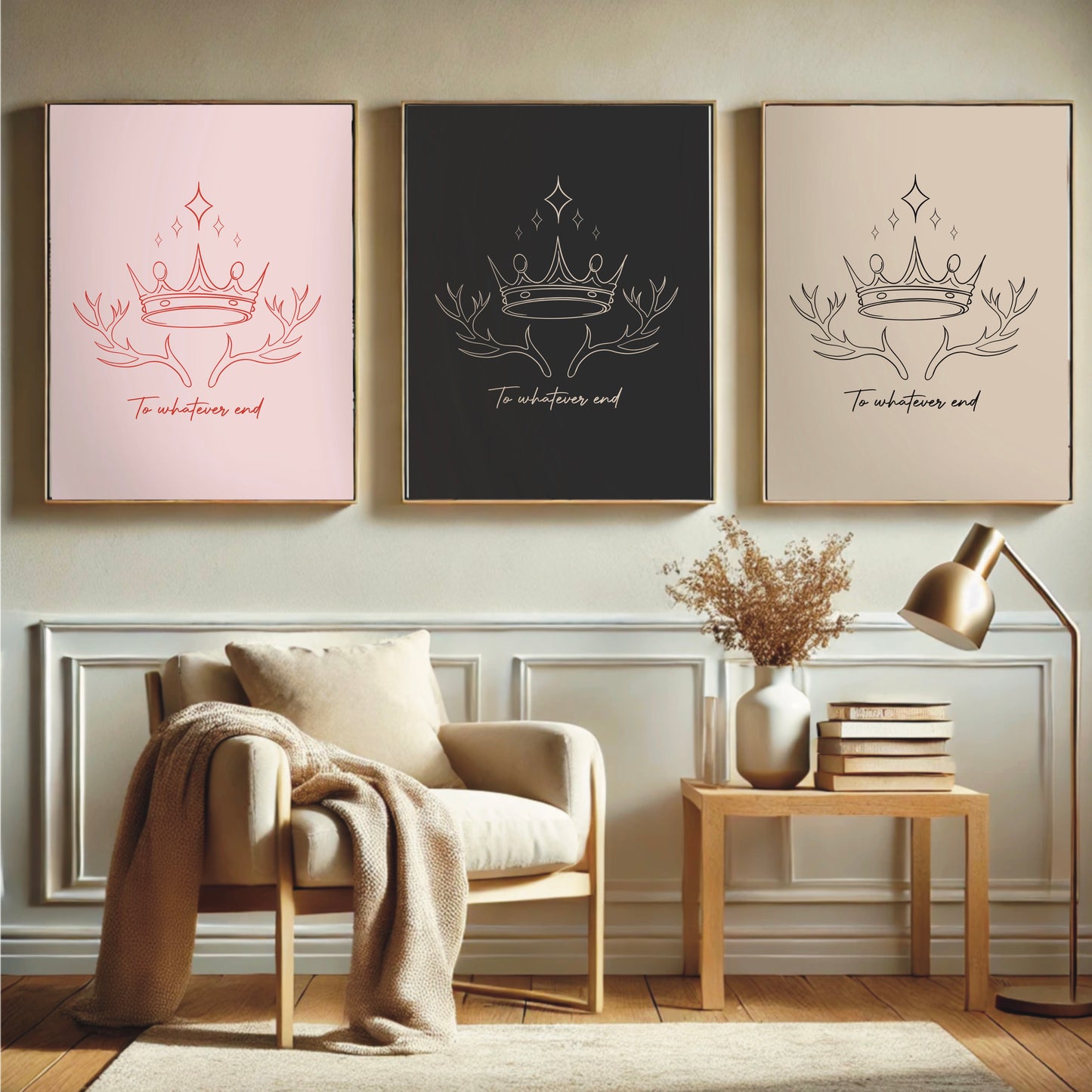 Throne of Glass - To Whatever End Print