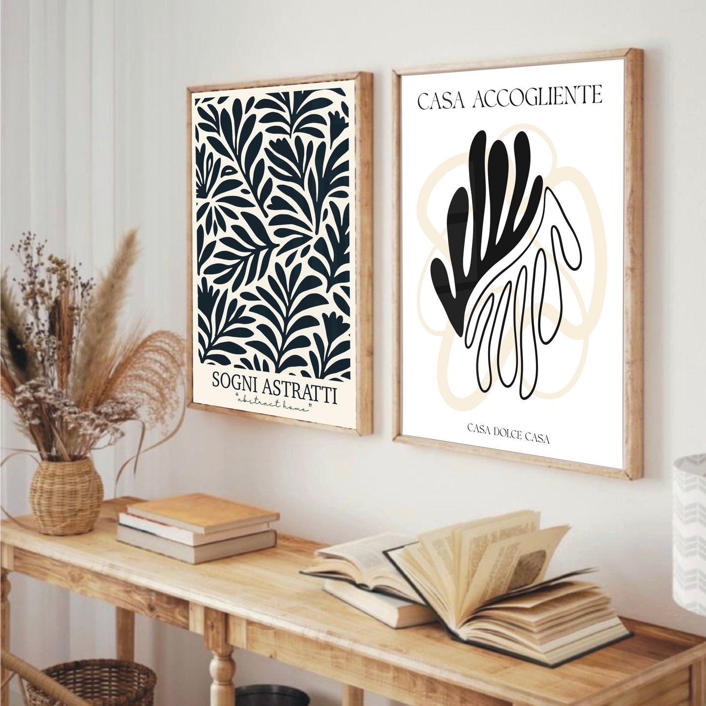 Casa Accogliente – Minimal Abstract Art Print