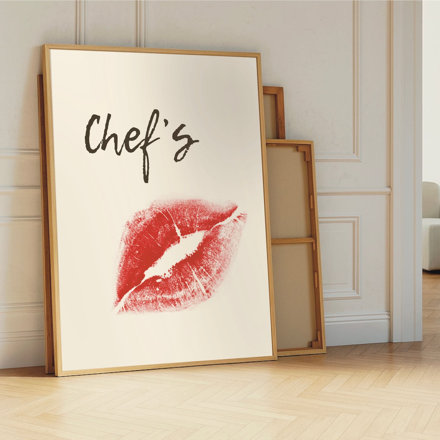 Chef's Kiss - Wall Print