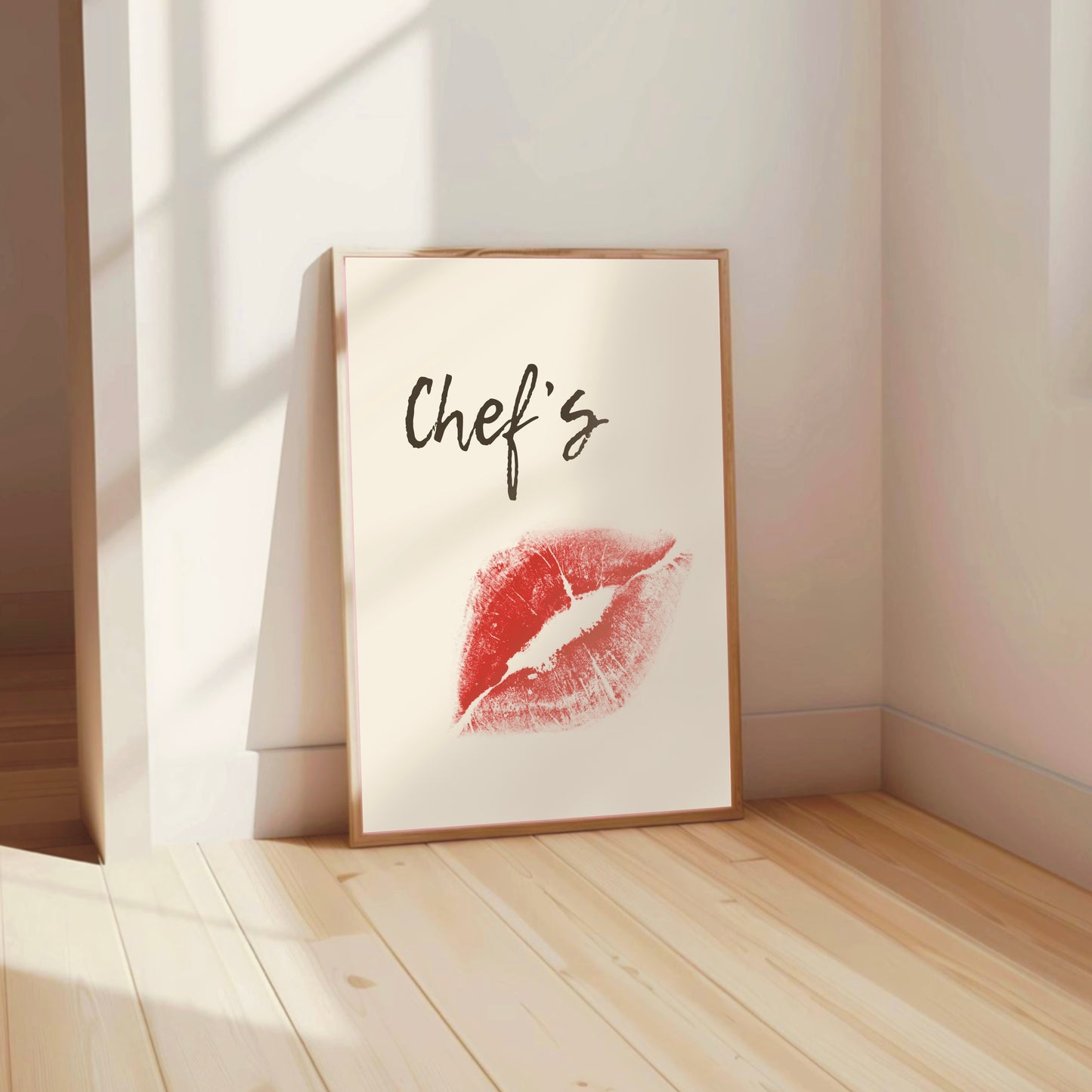 Chef's Kiss - Wall Print