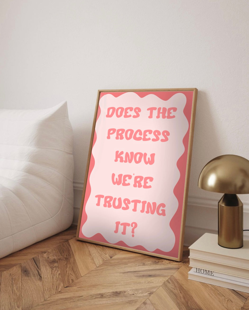 Does the Process Know We’re Trusting It? - Funny Wall Print