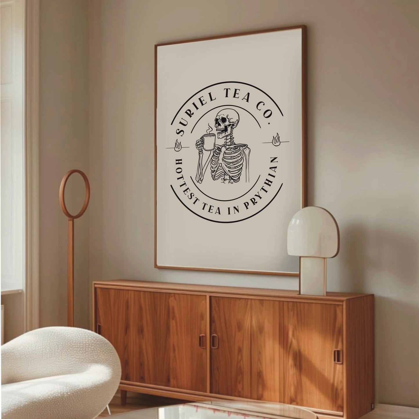 Suriel Tea Co. - ACOTAR Inspired Character Wall Print