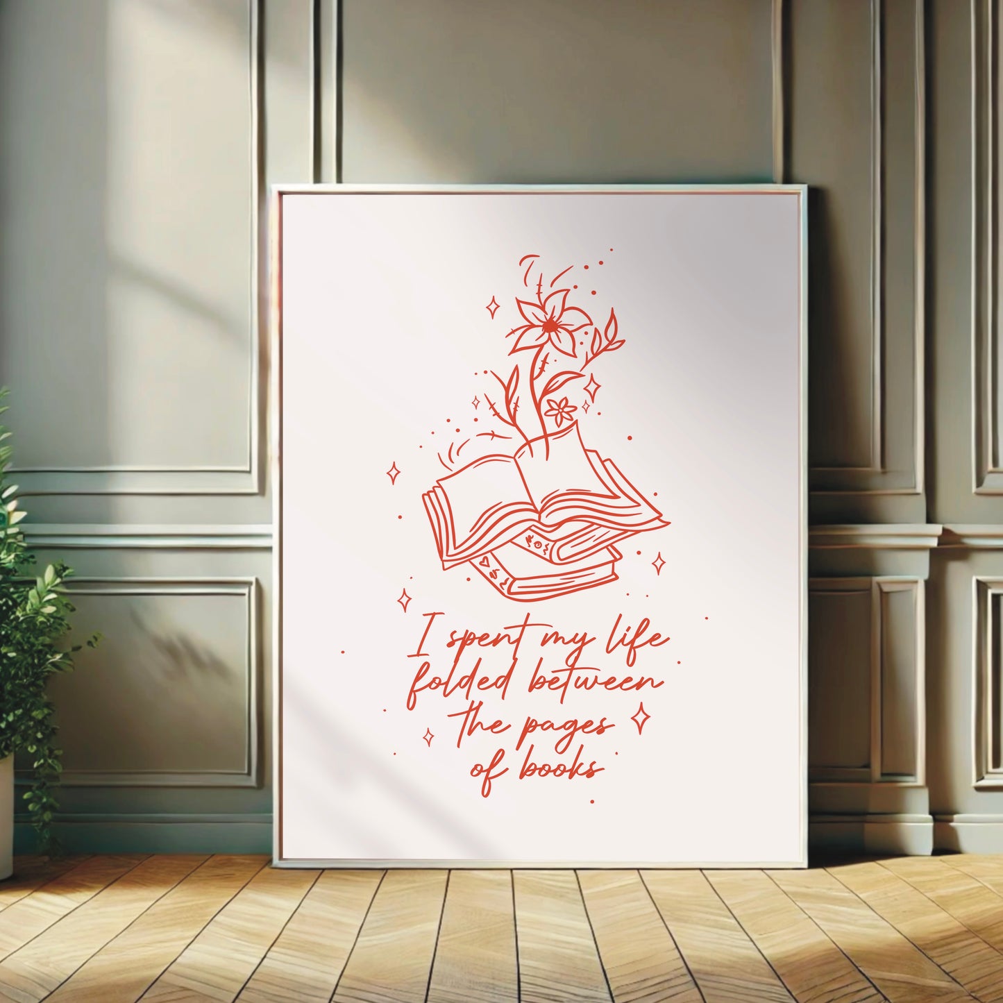 Shatter Me-inspired Wall Print