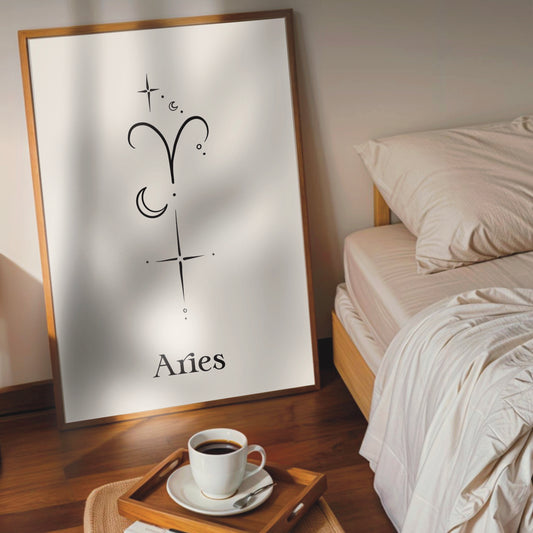 Zodiac Wall Print - Aries