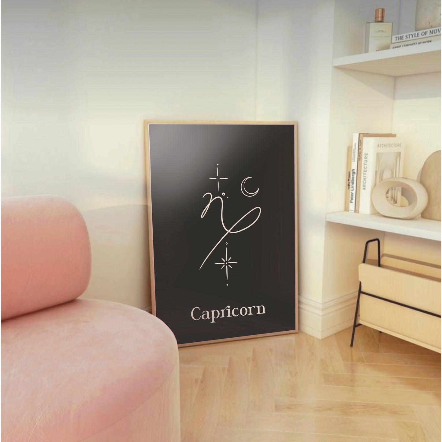 Zodiac Wall Print - Capricorn