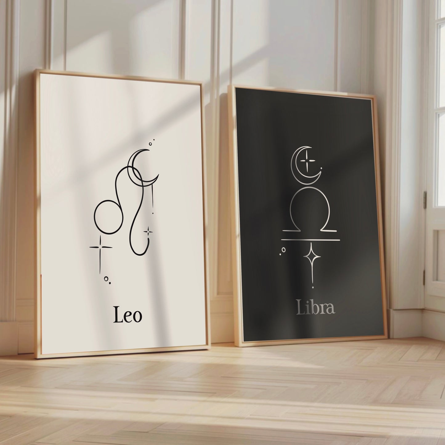Zodiac Wall Print - Libra