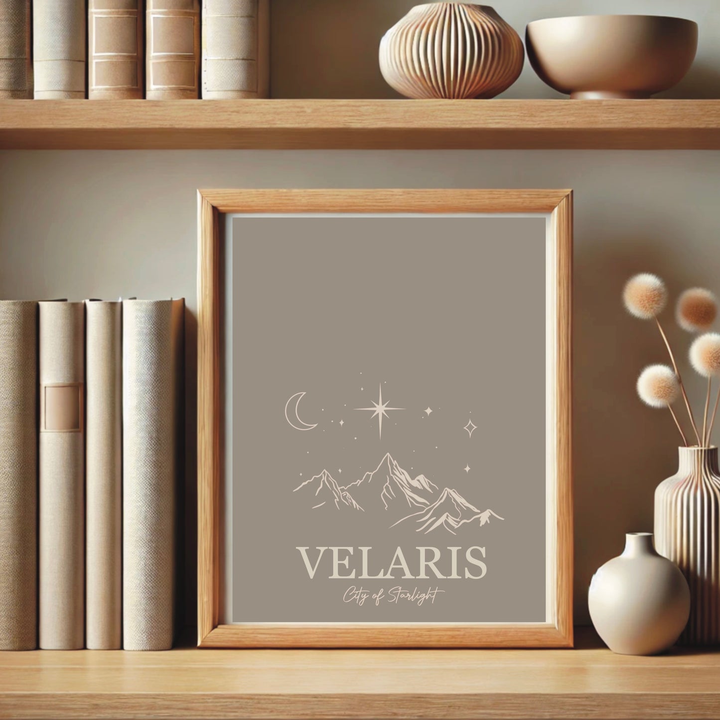 ACOTAR Velaris-inspired Wall Print