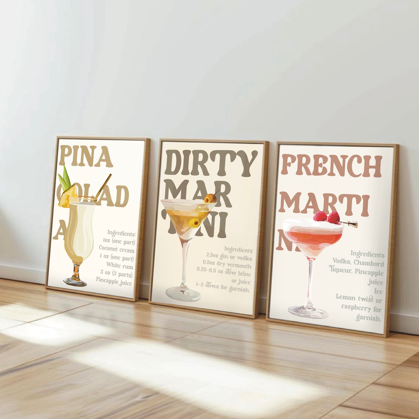 Dirty Martini Wall Print