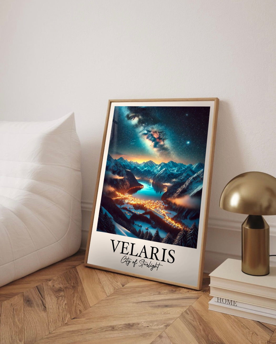 ACOTAR - Inspired Velaris Print – Over n' Out Designs