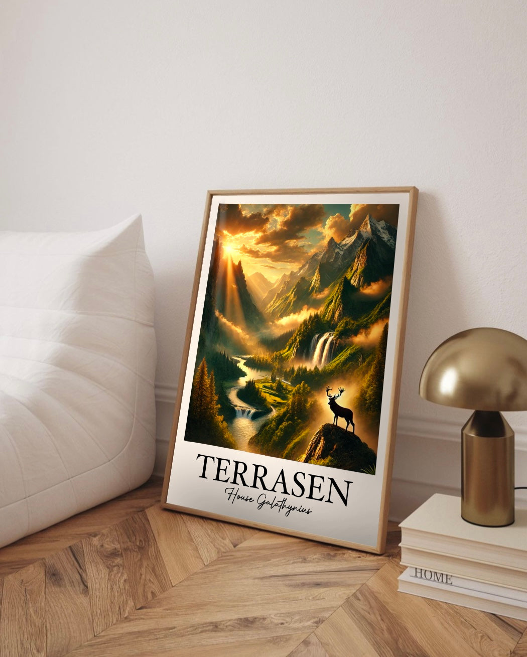 ACOTAR, Throne of Glass & Crescent City Trio - Set of 3 Wall Prints
