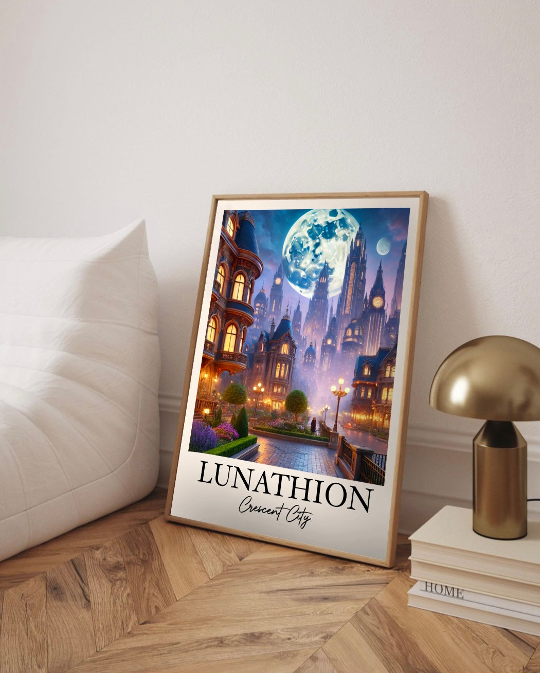 ACOTAR, Throne of Glass & Crescent City Trio - Set of 3 Wall Prints