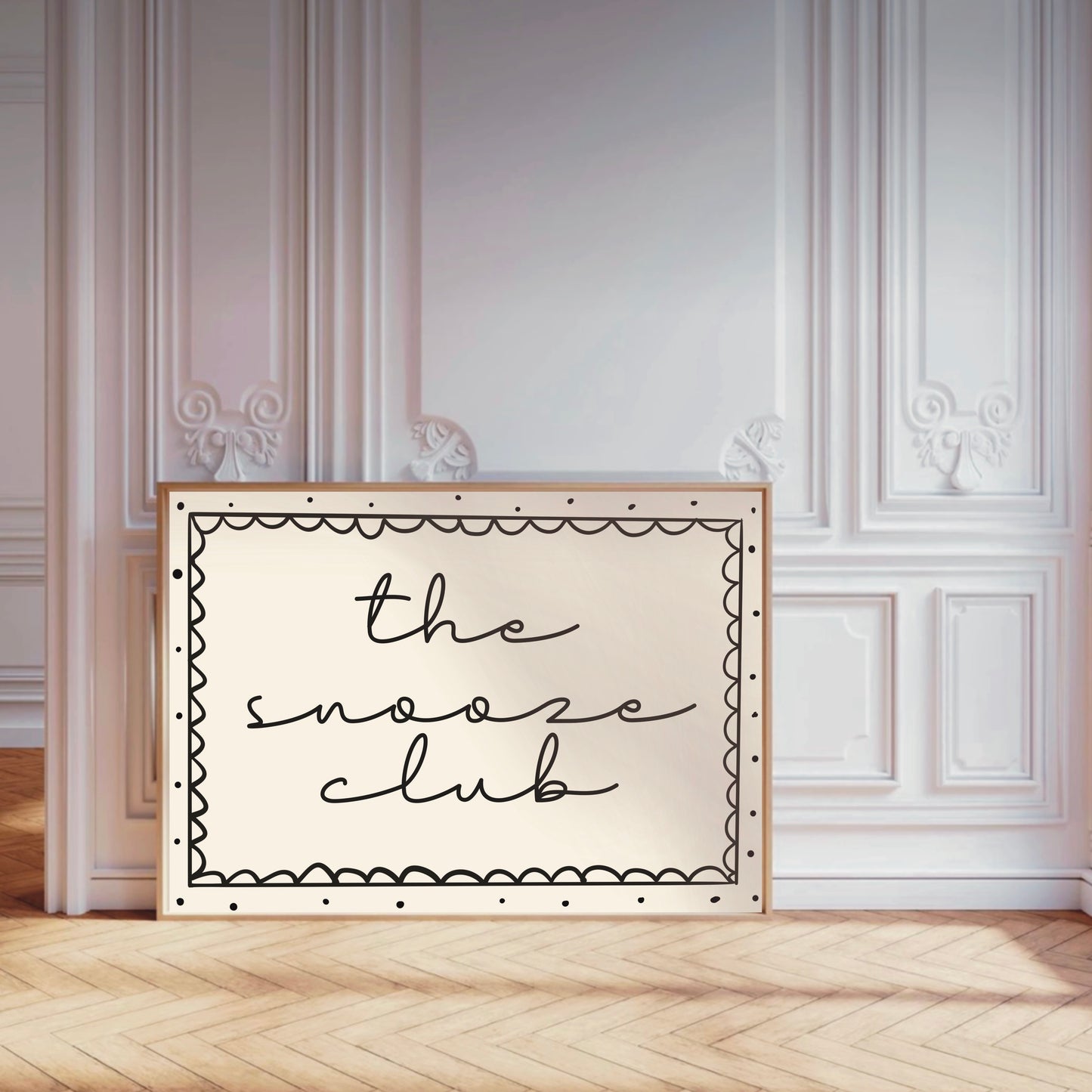 The Snooze Club -  Wall Print