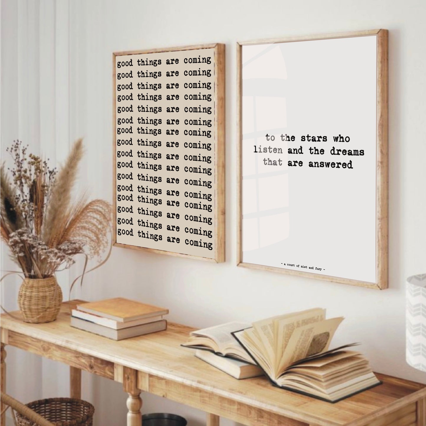 Good Things Are Coming- Motivational Wall Print