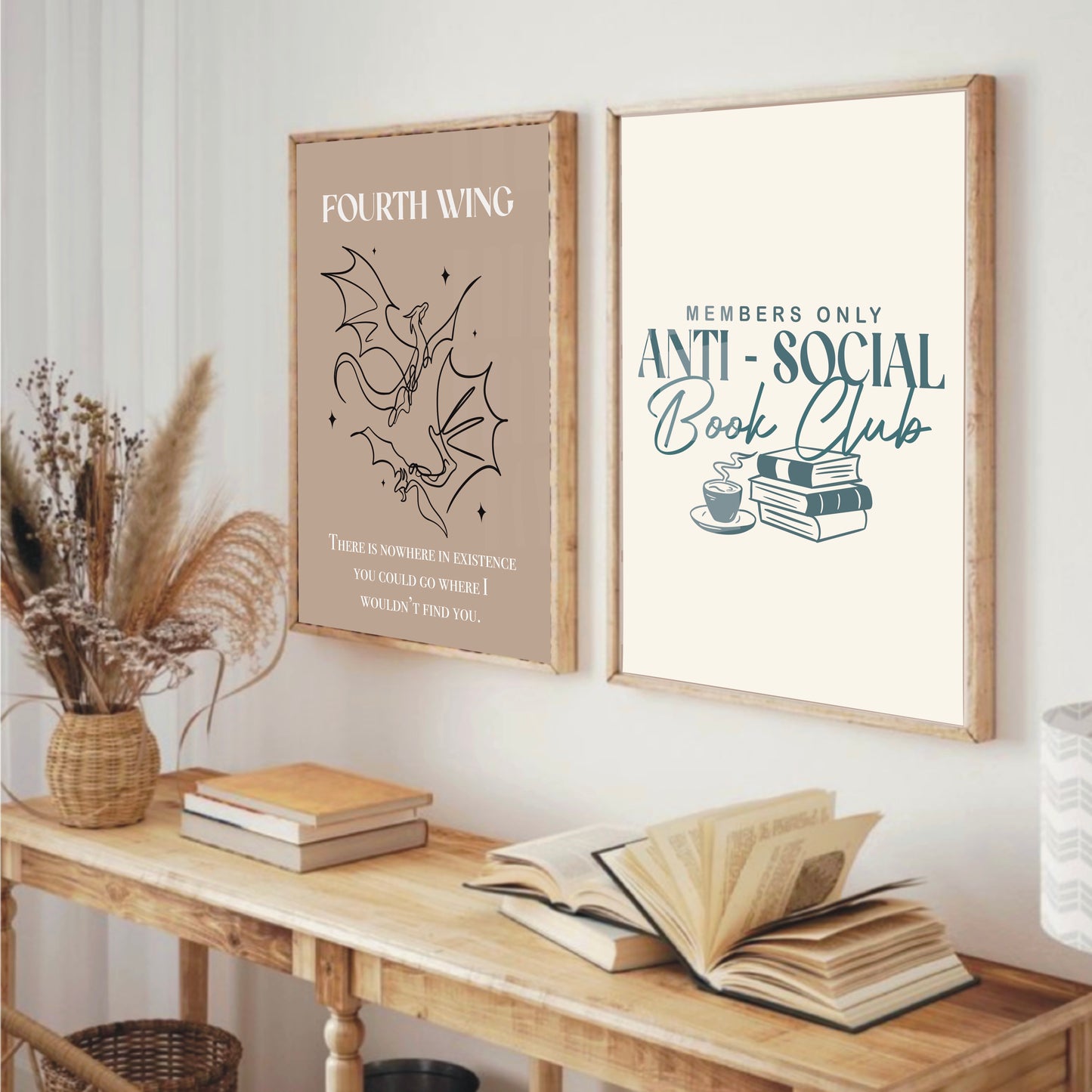 Anti-Social Book Club Print