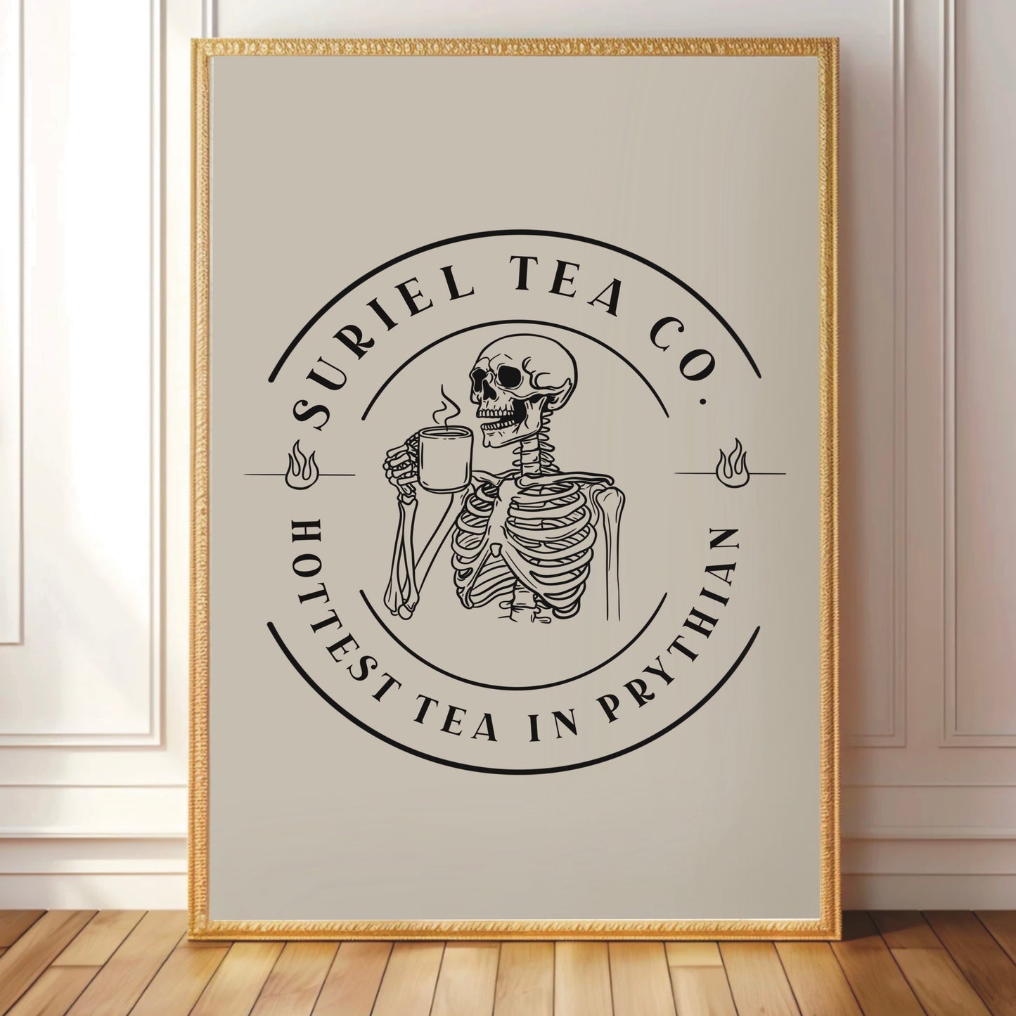 Suriel Tea Co. - ACOTAR Inspired Character Wall Print