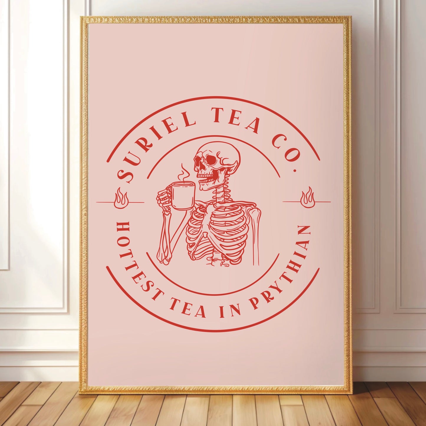 Suriel Tea Co. - ACOTAR Inspired Character Wall Print