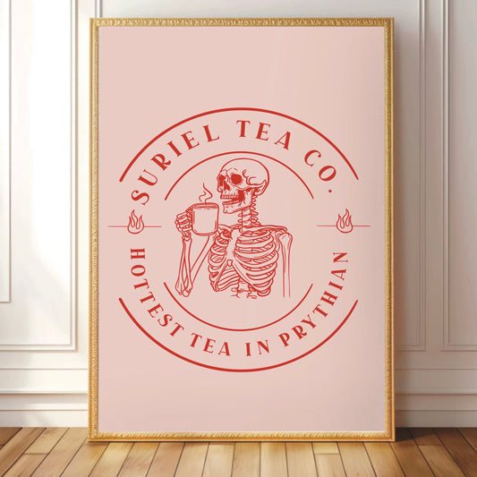 Suriel Tea Co. - ACOTAR Inspired Character Wall Print