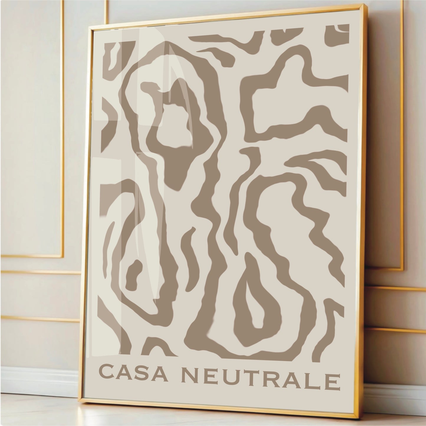 Beige 'Casa Neutrale' Wall Print
