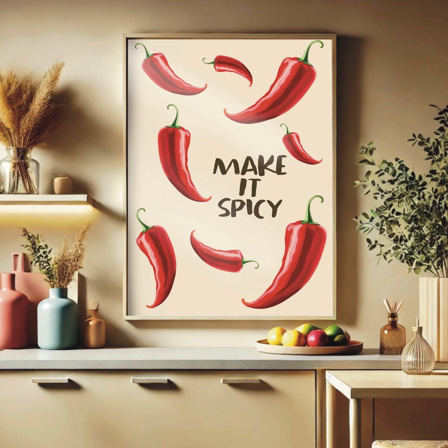 Make It Spicy - Kitchen Print
