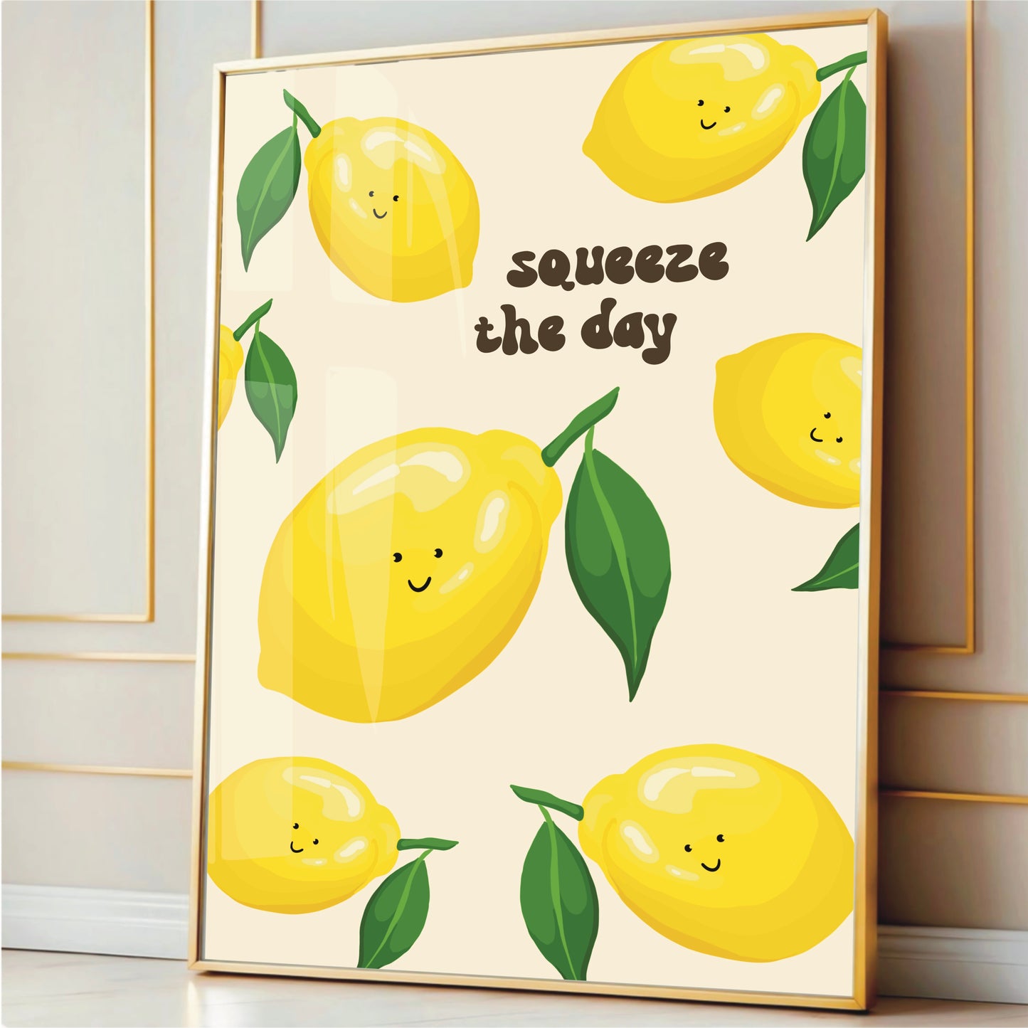Squeeze The Day - Kitchen Wall Print
