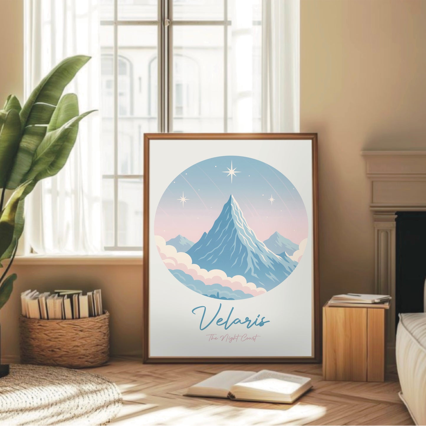 ACOTAR - Inspired Velaris Circle Print