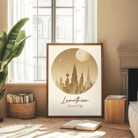 Crescent City - Lunathion Circle Print