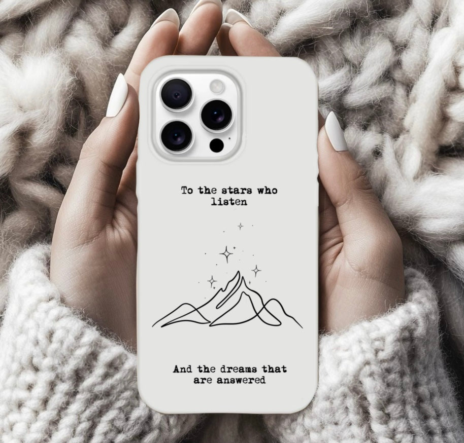 ACOTAR - inspired 'To the Stars Who Listen' Slim Phone Case