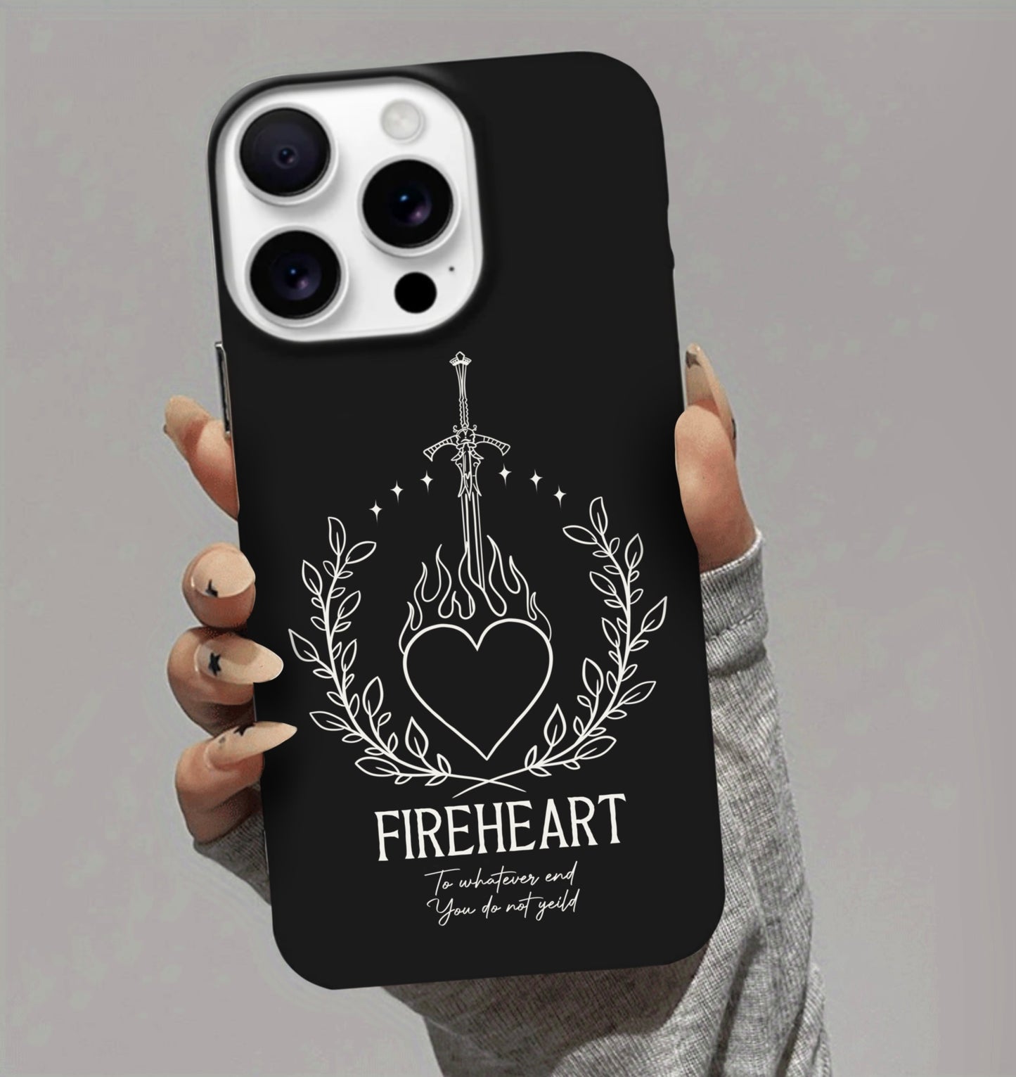 Fireheart Phone Case from Throne of Glass – Perfect Gift for Book Lovers