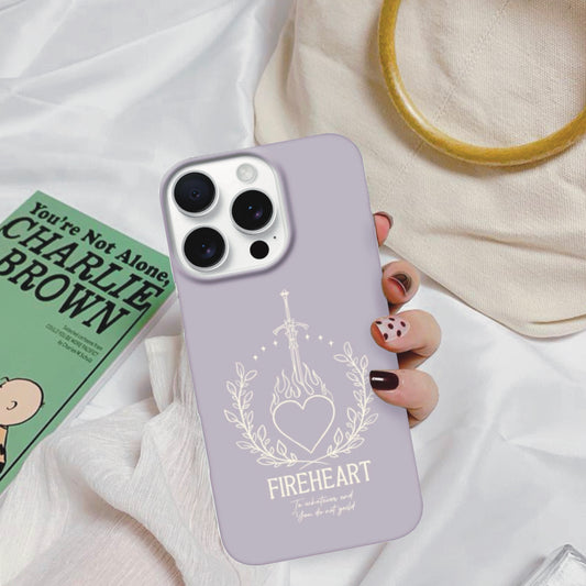 Fireheart Phone Case from Throne of Glass – Perfect Gift for Book Lovers