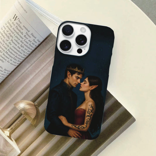 ACOTAR Feyre and Rhysand Phone Case – Stylish Protection for Book Lovers