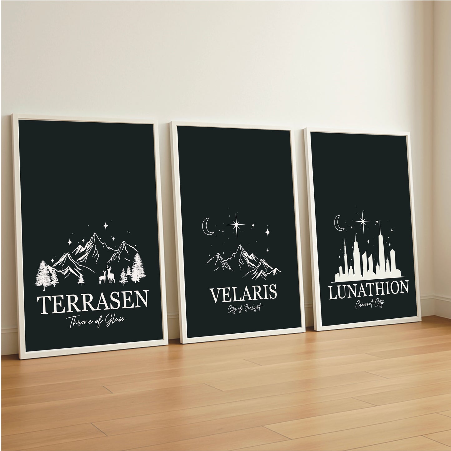 ACOTAR Velaris-inspired Wall Print