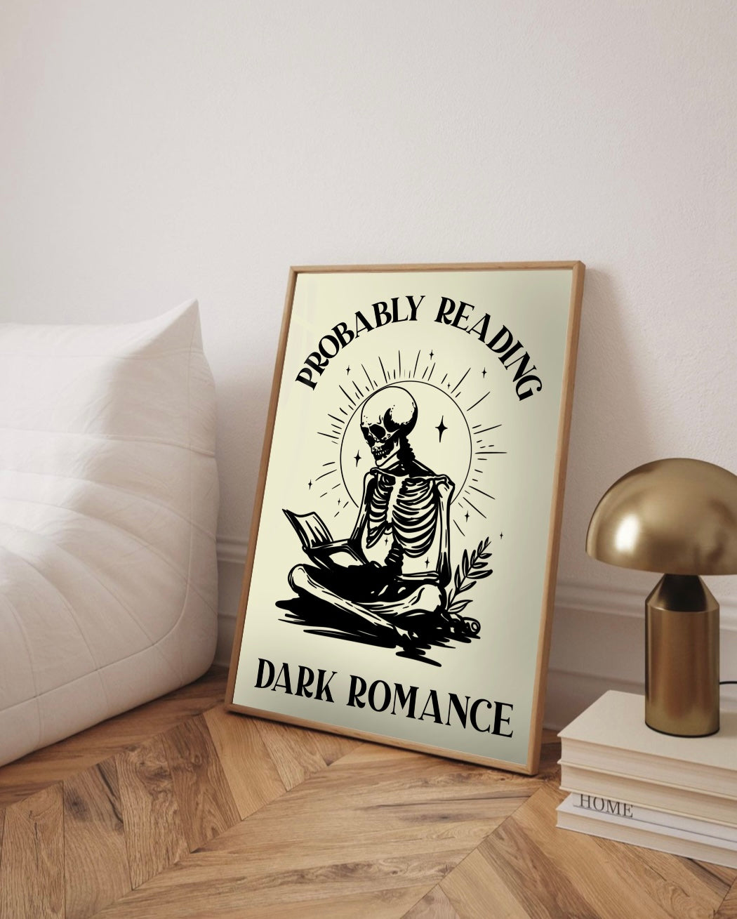 Probably Reading Dark Romance - Book Lover Print
