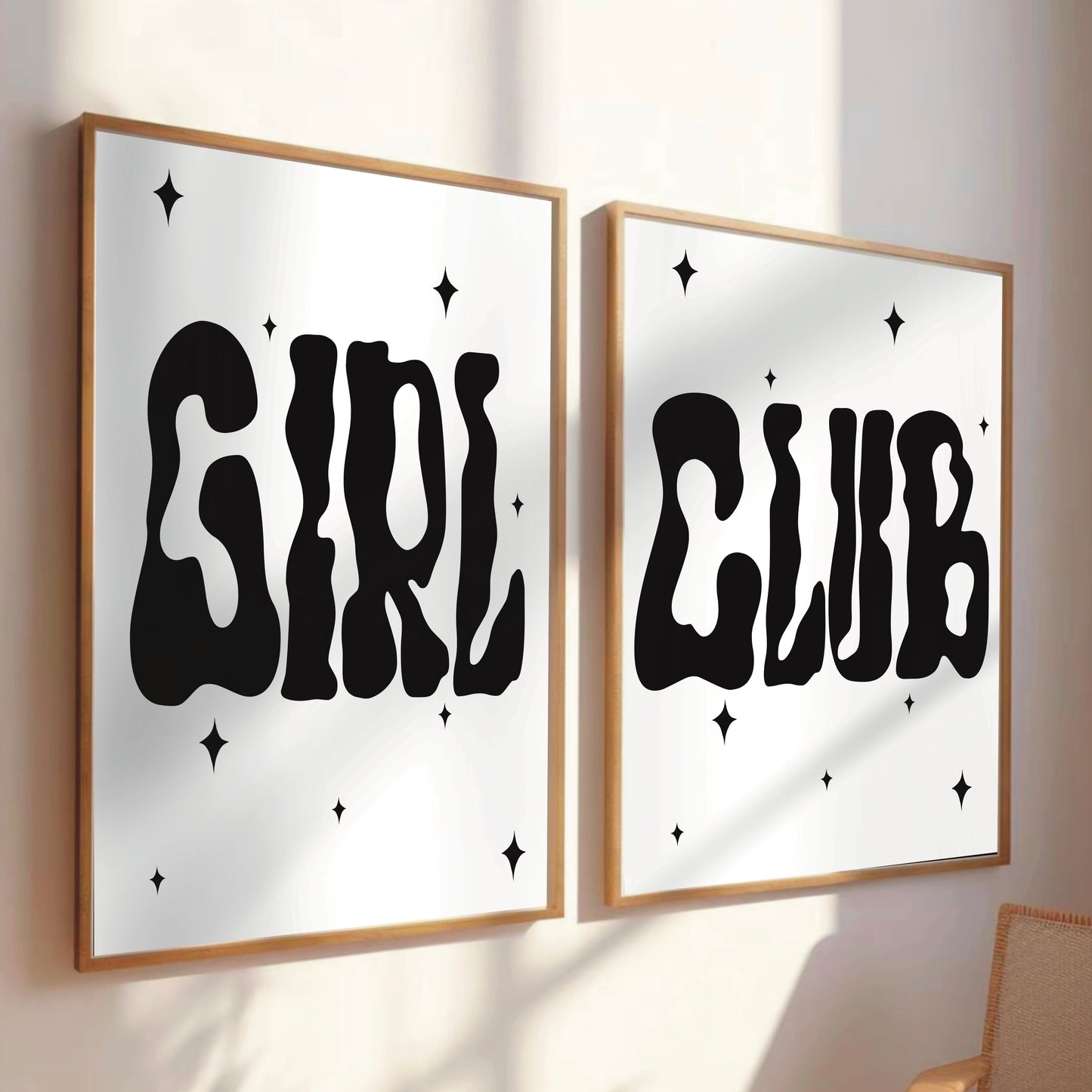 Girl Club - Wall Print Duo