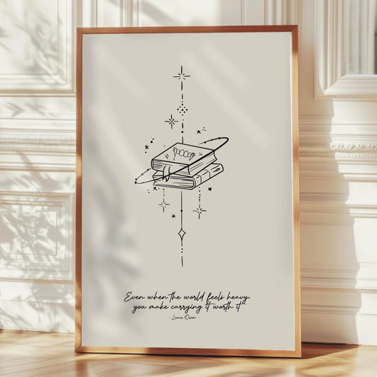 Zodiac Academy Inspired Print - Lance Orion Vampire