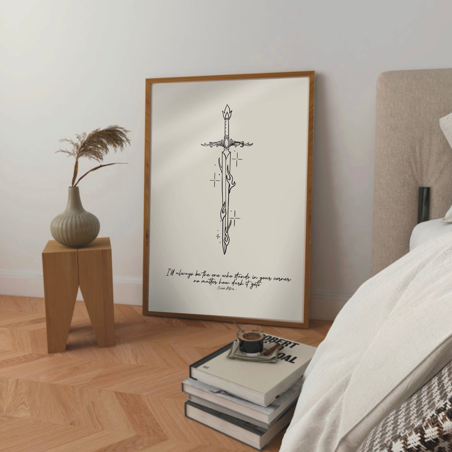 Zodiac Academy Inspired Print - Caleb Altair Vampire