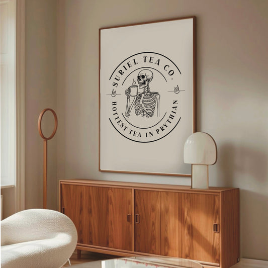 Suriel Tea Co. - ACOTAR Inspired Character Wall Print