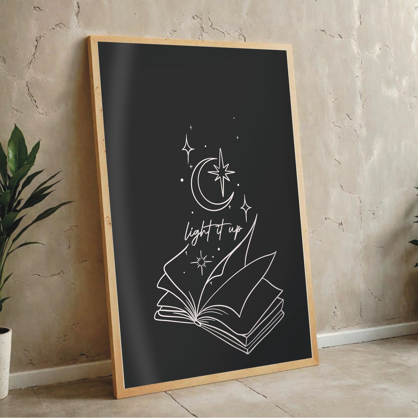 Crescent City Inspired Light It Up Print