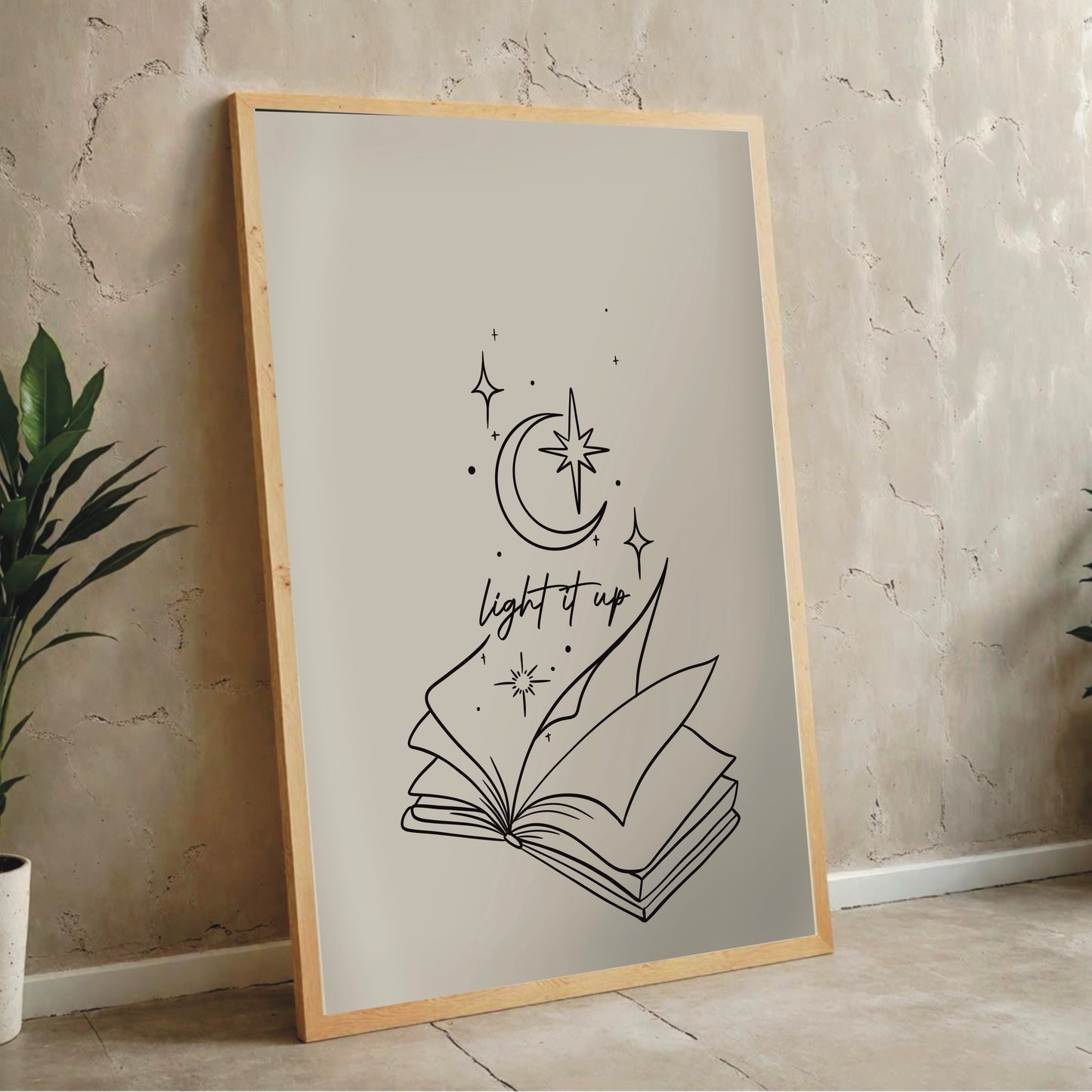 Crescent City Inspired Light It Up Print
