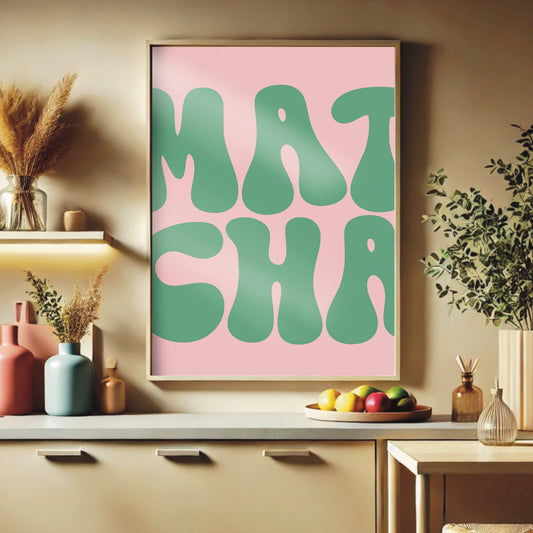 Kitchen Wall Print - Matcha